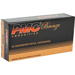 PMC .45 ACP 230 GR FMJ 50 Rounds