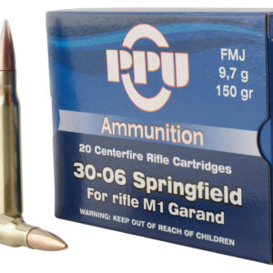 PPU M1 Garand .30-06 150 GR FMJ 20 Rounds